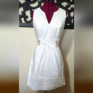 Vineyard Vines White Sleeveless Dress